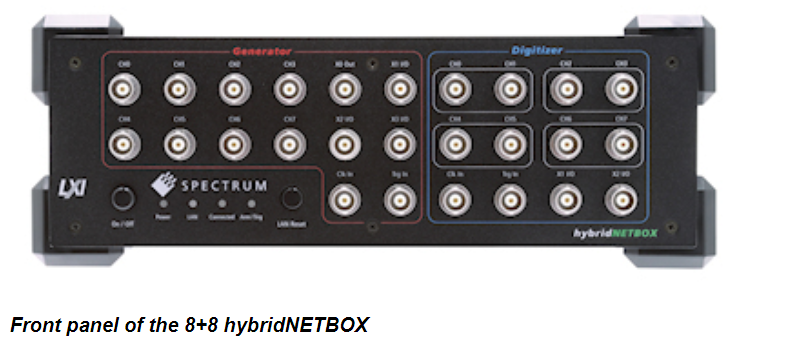 Spectrum儀器推出hybridNETBOX，集多通道AWG與數(shù)字化儀于一體